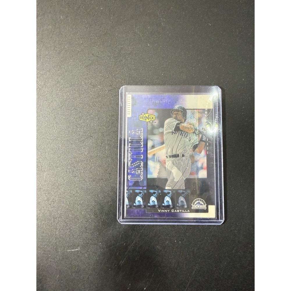 2000 UPPER DECK IONIX RECIPROCAL WRONG BACK ERROR VINNY CASTILLA‎ / COREY KOSKIE